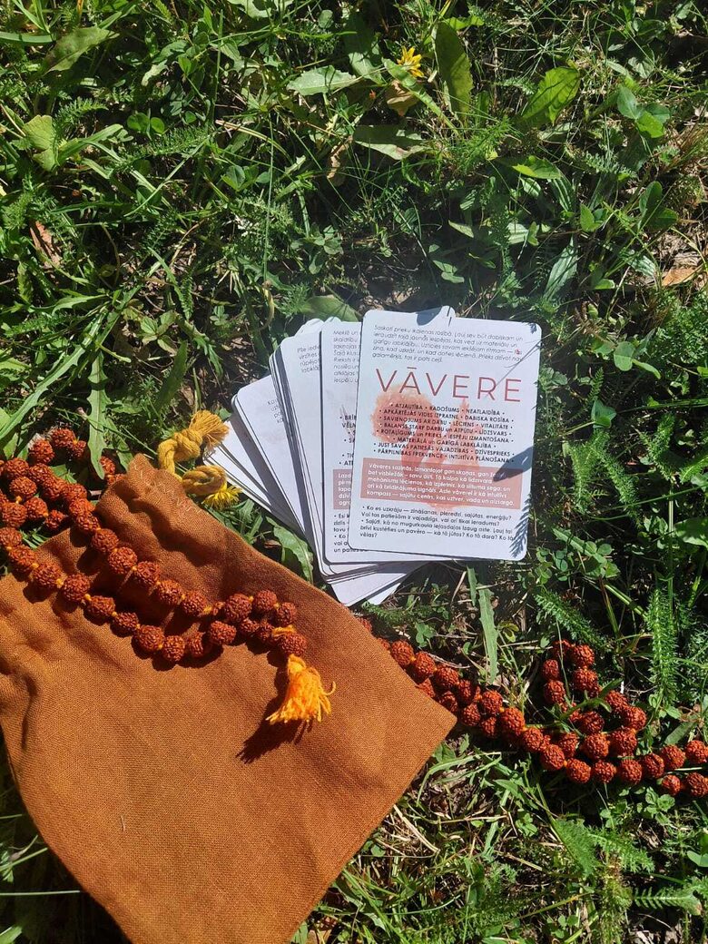 Simboli Dabā 2 • 33 apzinātības kartītes ar auduma maisiņu